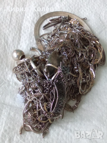 100 грама сребърни накити за поправка за реставрация за части или за материал 42002, снимка 2 - Колиета, медальони, синджири - 54212493