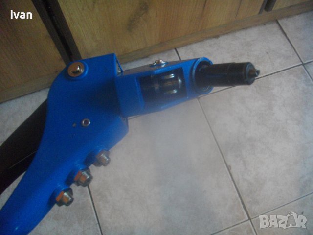 Немска Комбинирана Нитачка-Поп Нитове/Нит Гайки-HONSEL Multi 1 - Ръчна Лостова-Въртелива Глава 360гр, снимка 16 - Други инструменти - 42830071