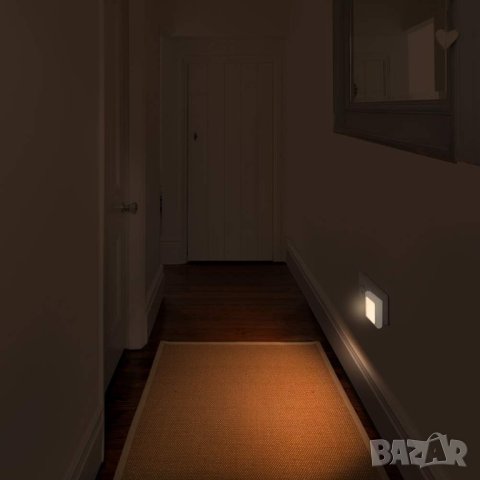 LED нощна светлина със сензор комплект от 2 броя ELN-067, снимка 6 - Други - 42820536