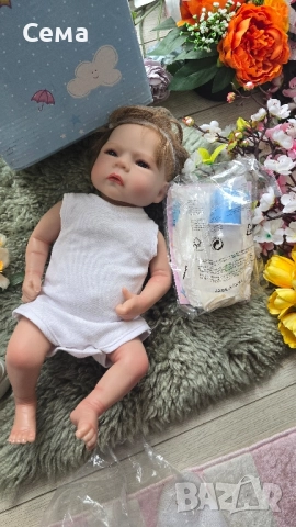 Реалистично ново бебе, снимка 7 - Кукли - 51699629