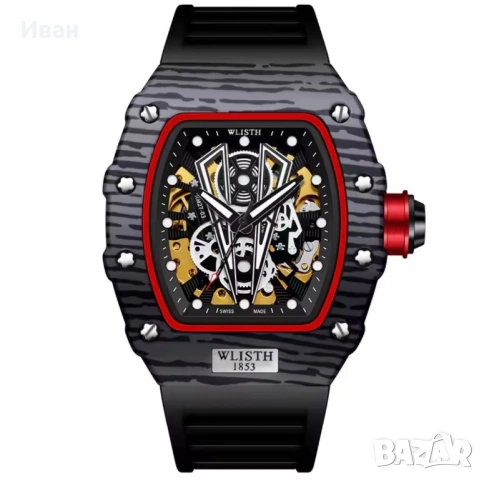 Автоматичен мъжки часовник, снимка 4 - Мъжки - 53041914