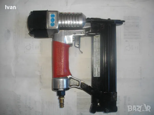 ГОЛЯМ КОМБИНИРАН ПНЕВМАТИЧЕН ТАКЕР EINHELL 25-1 НЕМСКИ ОРИГИНАЛЕН СКОБИ 10-40мм/ПИРОНИ 10-50мм 