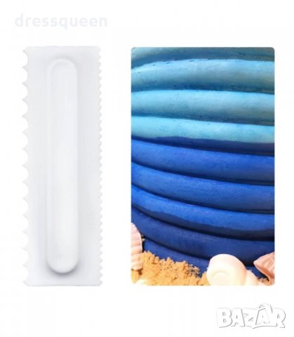 3131 Двустранни сладкарски шпатули за торти, комплект от 4 броя, снимка 5 - Други - 34238638