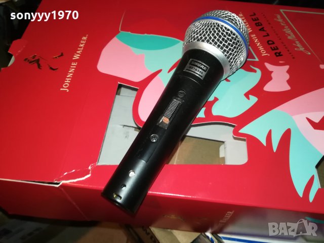 SHURE BETA 58S-МИКРОФОН ВНОС ГЕРМАНИЯ 0712211835, снимка 6 - Микрофони - 35063293
