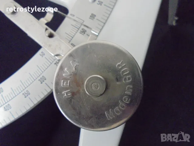 № 8773 Старинна пащенска везна Hema Made in GDR  , снимка 8 - Други ценни предмети - 56238651