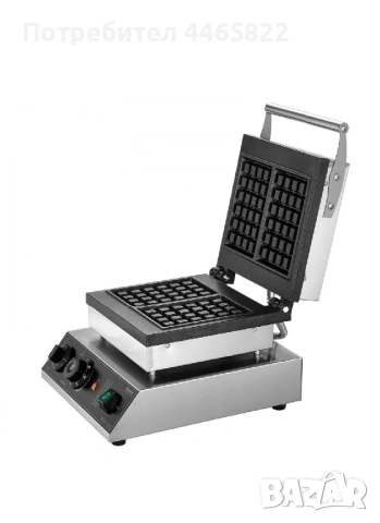 Професионална машина за вафли гофрети, снимка 7 - Други машини и части - 54319440