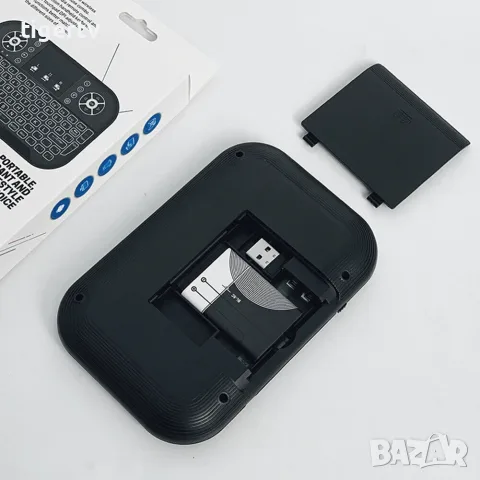 Нова 2в1 Безжична Клавиатура A8 (Bluetooth + USB), с Батерия и Тъчпад, снимка 5 - Клавиатури и мишки - 55879345