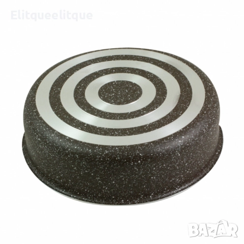 Комплект от 3бр алуминиеви тави с незалепващо покритие, снимка 9 - Съдове за готвене - 52346396