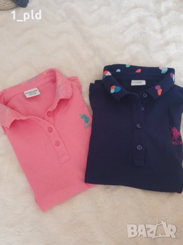 Лот блузи U.S. Polo, снимка 2 - Детски тениски и потници - 40627141