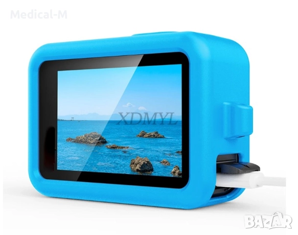 Силиконова защита  и страничен  капачка за  GoPro Hero 13, снимка 9 - Чанти, стативи, аксесоари - 52578167