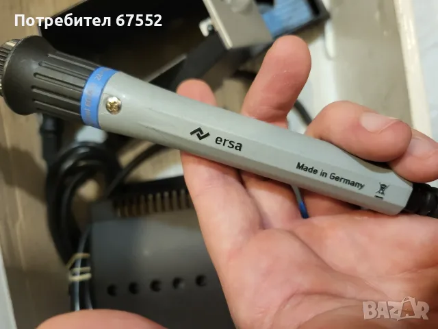 Станция за запояване Ersa ANALOG 60, снимка 3 - Поялници и запояване - 55970616