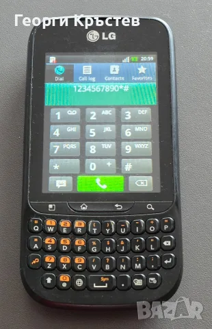 LG C660 Optimus Pro - без батерия, снимка 5 - LG - 56035148