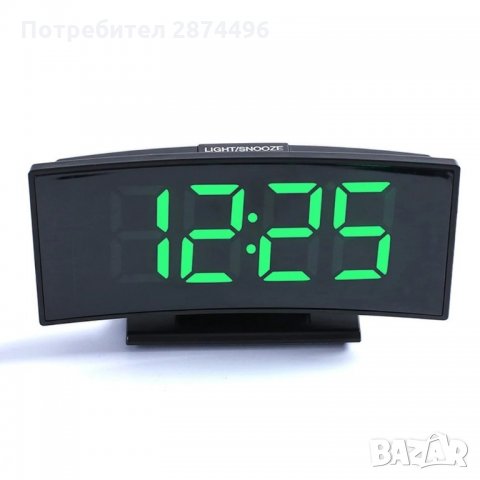 3621 Дигитален часовник за настолно ползване с големи светещи цифри