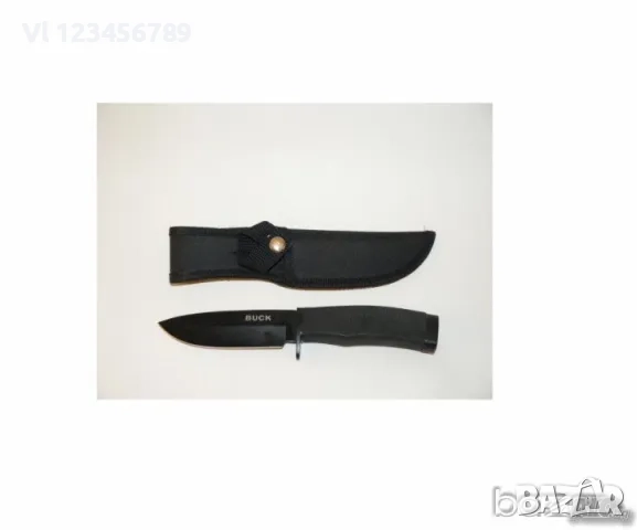 Нож оцеляване Бук/ Buck 105x220 - черен, снимка 3 - Ножове - 52122472
