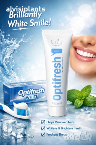 Паста за зъби Opti fresh white by Oriflame