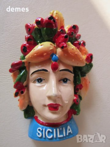 Сет от два броя магнити-мавър от Сицилия, Италия, снимка 8 - Колекции - 48045427