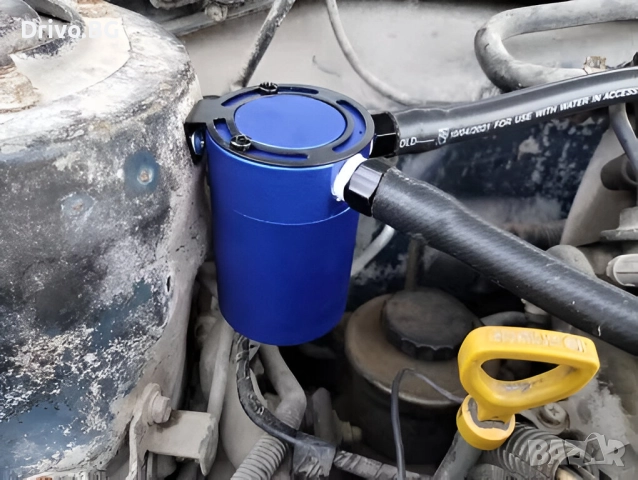 Гаранция! Нов Универсален Маслен Уловител / Сепаратор - Catch Can, снимка 9 - Части - 52114009