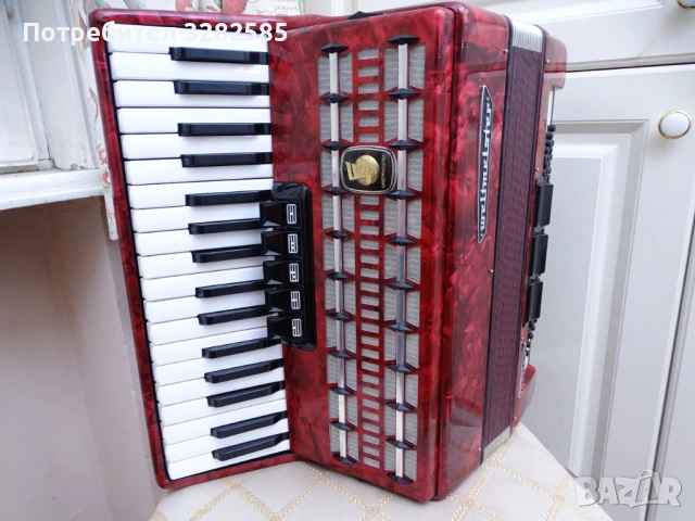 Нов акордеон Велтмайстер Серино 80 баса, снимка 8 - Акордеони - 53914342