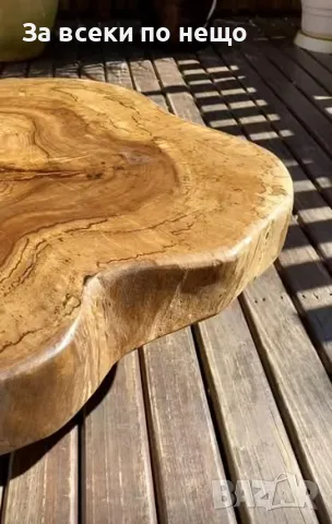Ръчно изработена ниска маса изработена от мраморен бук, снимка 2 - Маси - 48526319