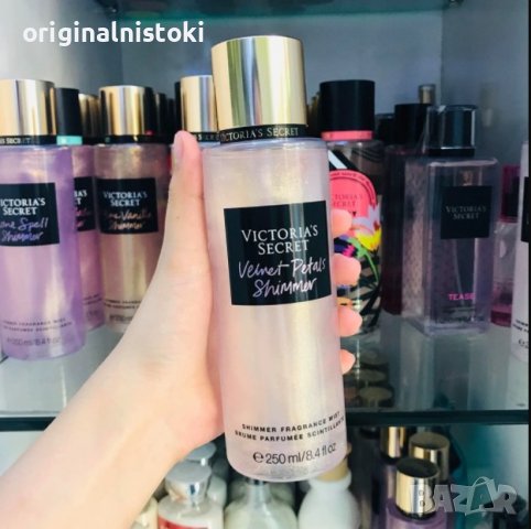 Victoria`s Secret  парфюмна вода,спрей с лъскави частици, снимка 6 - Козметика за тяло - 38095055