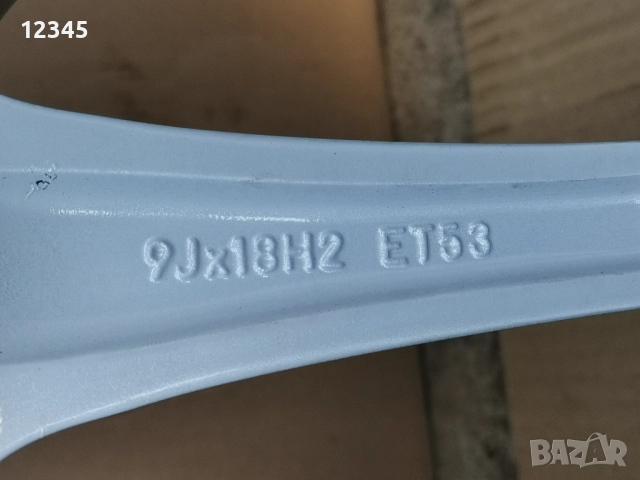 BBS-ki спорт-пакет 18’’5x130 originalni za porsche 18”5х130 за порше-№868, снимка 9 - Гуми и джанти - 51808767