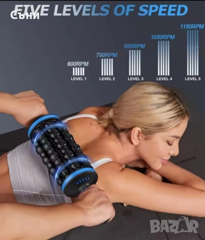 Мощен масажор за тяло, снимка 4 - Масажори - 54337798