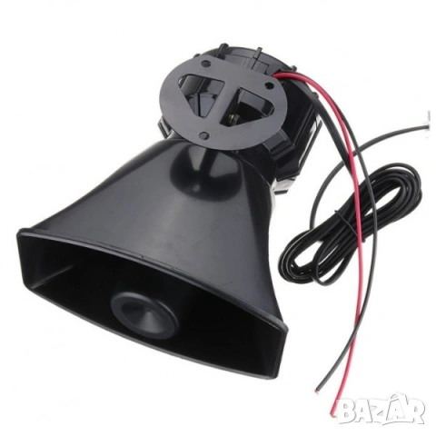 Сирена с мегафон микрофон и 3 сигнални мелодии, снимка 3 - Аксесоари и консумативи - 53884430