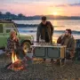 Сгъваем къмпинг шкаф Outsunny Camping Kitchen, снимка 10