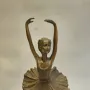 Бронзова скулптура на балерина, снимка 2