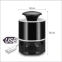 LED лампа против комари с USB захранване / Цвят: Черен / 5V, снимка 7