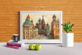 "Стара Москва", дигитално изкуство, снимка 2