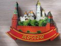 Автентичен дървен 3D магнит от Москва, Русия-серия-, снимка 4