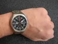 Tutima Military Automatic Split Chronograph Titanium Germany/Lemania 5100/Saphire, снимка 7