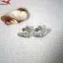 Обеци с платинено покритие 211257, снимка 1