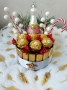 Коледни аранжировки с бонбони, снимка 8