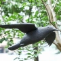 4909 Реалистичен гарван плашило за прогонване на гълъби – влагоустойчива висяща декорация, снимка 6