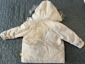 Бебешко зимно яке с пухена качулка, снимка 2