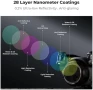 Нови Филтри за дрон DJI Mavic 4 Pro ND+PL 4 броя AGC Стъкло 28 Слоя, снимка 4