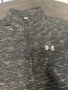 Оригинална мъжка спортна блуза с цип Under Armour 3/4 Zip Long Sleeve HeatGear Top – XL black motiff, снимка 2
