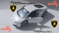 Welly Lamborghini Huracan Coupe Pull Back N43694, снимка 1 - Колекции - 44635605