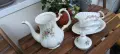 Royal Albert Moss Rose Чайник и сосиера, снимка 1