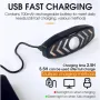 Задна LED светлина с МИГАЧИ, Безжично управление, Звуков сигнал, USB, снимка 5