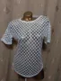 Бяла тениска на квадрати , снимка 1