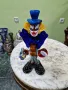 Антикварна колекционерска италианска фигура статуетка клоун Мурано , снимка 3