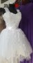къса бална официална сватбена рокля в цвят и размер по заявка, снимка 7
