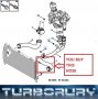 1505A568 Маркуч за турбо /интеркулер за Мицубиши Оутлендар 2.2 Di-D , снимка 2