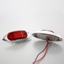 ЛЕД габарит хромиран 12/24V за камион бус ремарке каравана, снимка 2