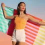 Плажна кърпа Sunset Beach+подарък, снимка 1
