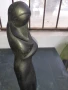 Уникална чугунена статуетка фигура - Мадоната 3,6кг., снимка 1
