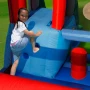 HAPPY HOP Игрален център къща с пързалка и топки 455x330x265 9515, снимка 14